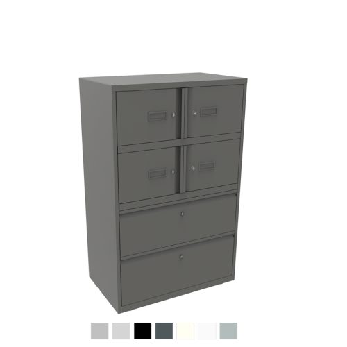 Grey filing and storage unit