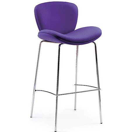 Purple high stool